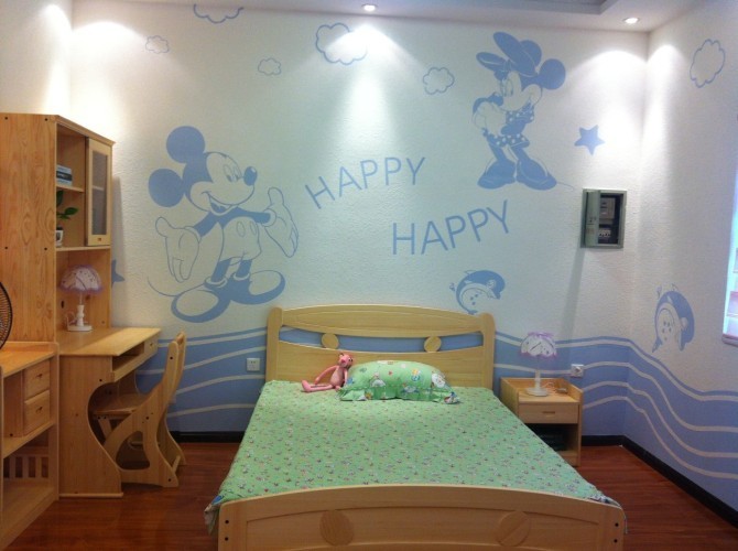 深圳康力硅藻泥电视背景墙效果图